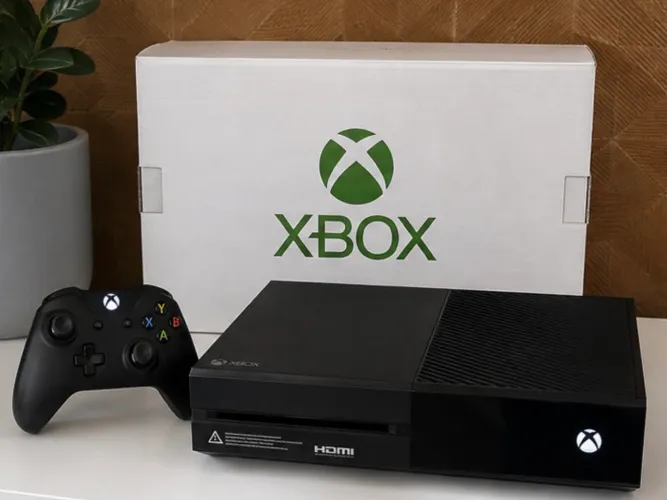 Xbox One 500GB + Controle Original Recarregável - Excelente Estado