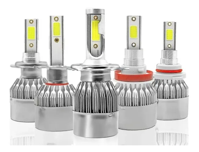 Kit Lampada Led 72w 6000k 7200 Lumens Super Branca