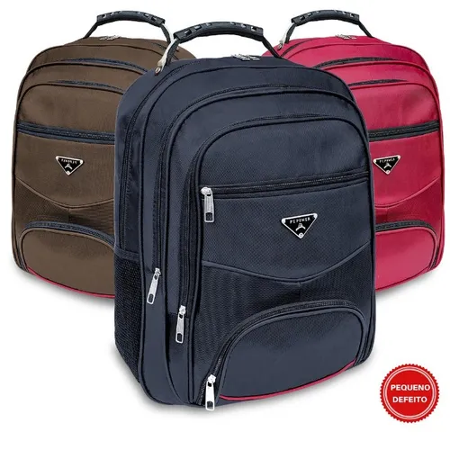 Mochila Masculina Feminina Escolar Grande Impermeável Reforçada