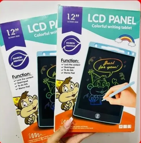 Lousa Mágica Infantil Grande 12 Polegadas Interativa Quadro