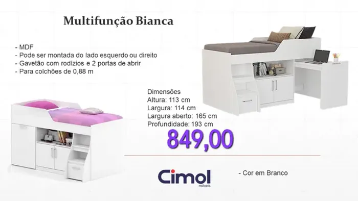 Multifunção Bianca- ENTREGA HOJEEE!!