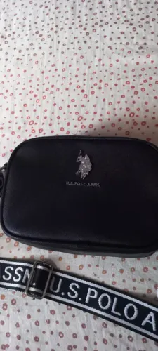 Bolsa de Ombro U.S. Polo Assn. Preta
