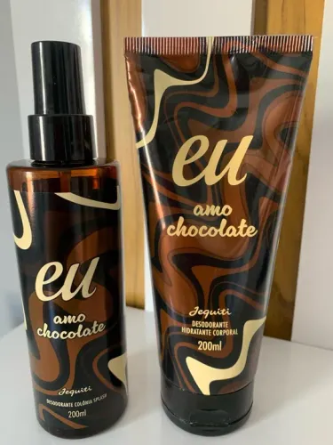Kit Body splash e hidratante chocolate!!!