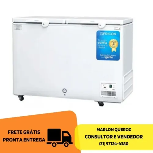 Congelador Horizontal Tampa Cega Fricon