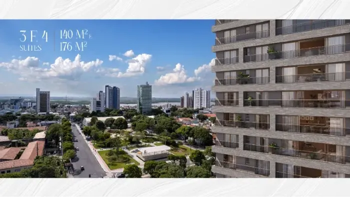 Apartamento em Petropolis, 176 metros quadrados, 4 quartos, 4 suítes, 3 vagas de garagem