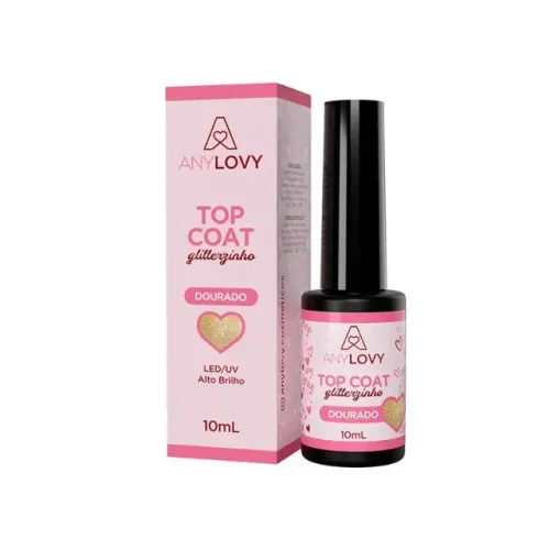 Top Coat Dourado 