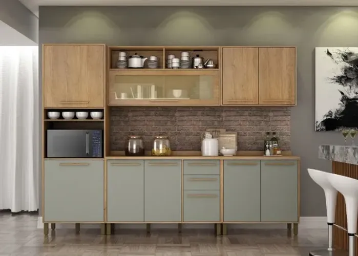 Cozinha Modulada LUXO 05 Peças. São Produtos Novos Direto da Fábrica P/Sua Casa.