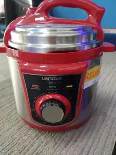 Panela pressão elétrica 110v Lenoxx