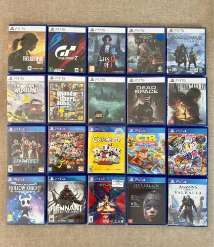 Jogos PS4 e PS5 - Diversos Títulos Incríveis! 