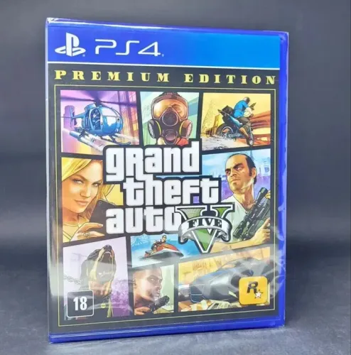 Grand Theft Auto V - Premium Edition PS4 lacrado de fábrica 