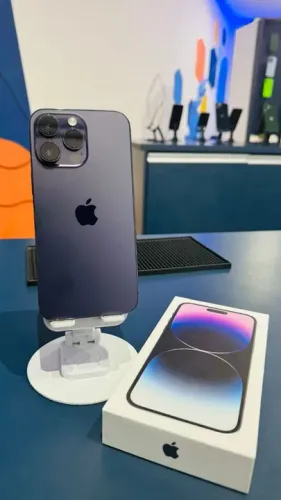 Iphone 14 Pro Max 256Gb Roxo Saude de Bateria 86% | Loja Fisica |