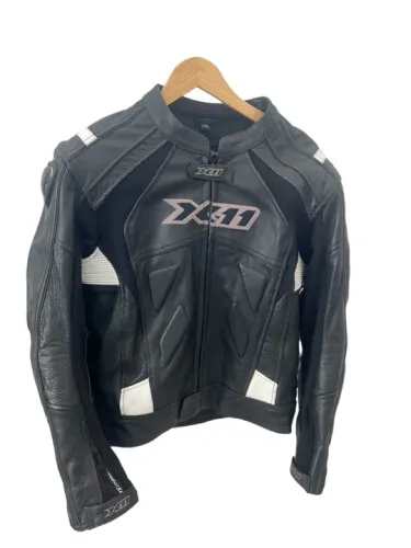 Jaqueta X11 Speed em couro 100% Legítimo