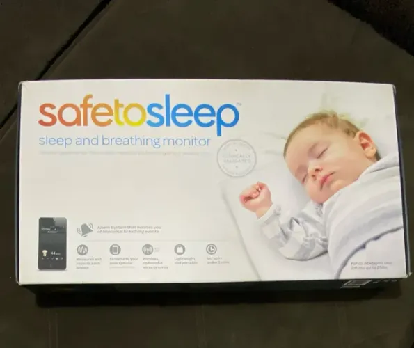 Safe To Sleep Monitor de bebê para dormir e respirar