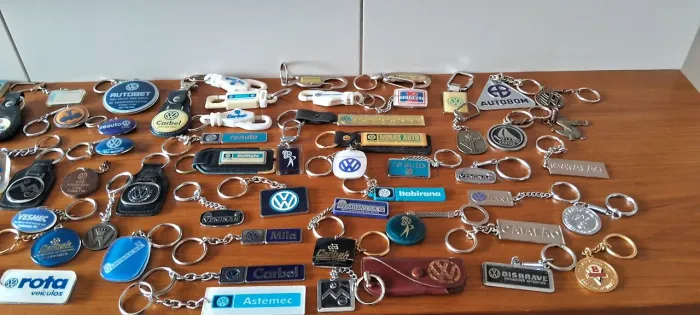 Lote de Chaveiros de Carro Antigos, Volkswagen, Carbel, Autobet