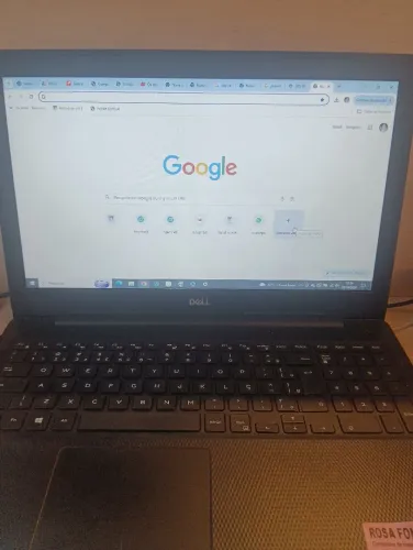 Notebook Dell tela 15  RAM 4 GB