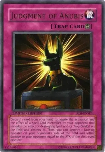 Yugioh!!! Judgment Of Anubis (limited Edition) Rds-ptse3 Ult