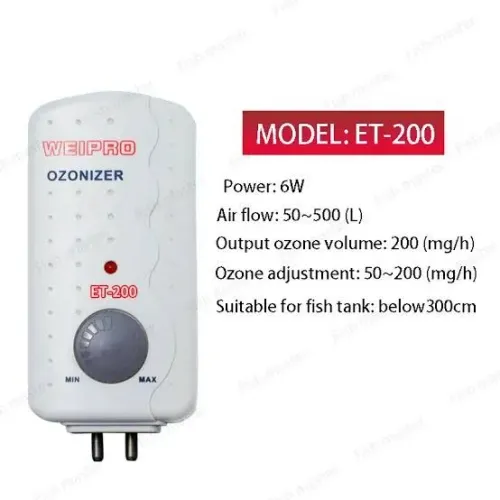 Gerador de ozônio - Weipro Et200