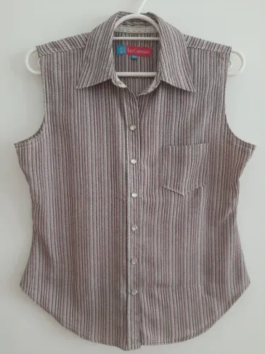 Blusa de gola sem manga Les Chemises