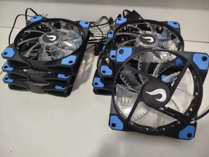 Ventoinhas Rise mode pro LED RGB