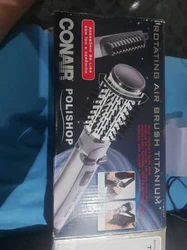 Rotating Air Brush Titanium da Polishop