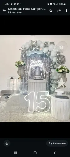 Decoração para sua Festa ficar Showww