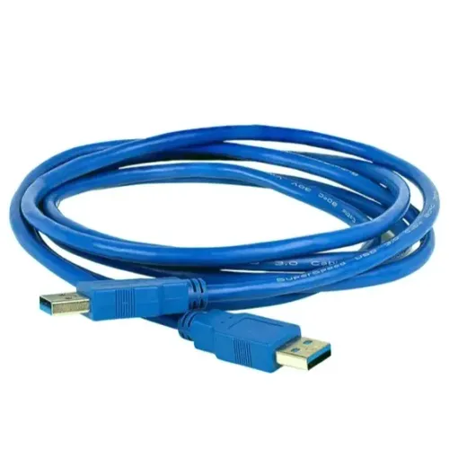Cabo de Dados USB 3.0 Macho para Macho Transmissão de Alta Velocidade 2 Metros
