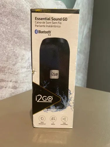 Caixa de Som Bluetooth Essential Sound Go i2GO 10W RMS Resistente à Água - i2GO PRO