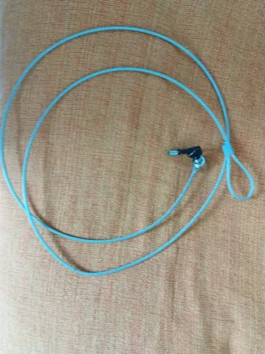 Cabo De Segurança Para Notebook Com 2 Chaves