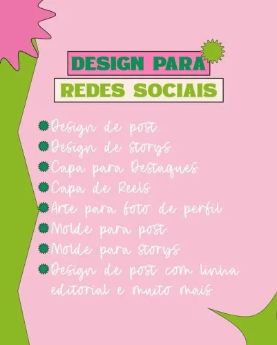 Serviços de designer gráfico:logotipo,arte para Instagram..