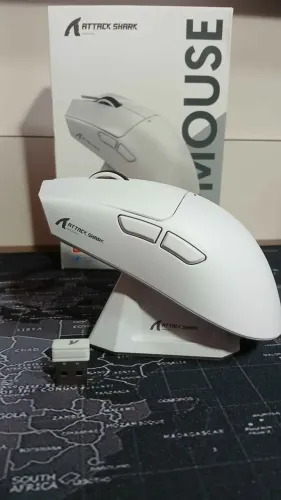 MOUSE GAMER BRANCO ATTACK SHARK X11