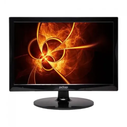 Monitor PCTop 15.4" Led HD 60Hz 5ms Vesa Widescreen Hdmi/VGA - WZetta