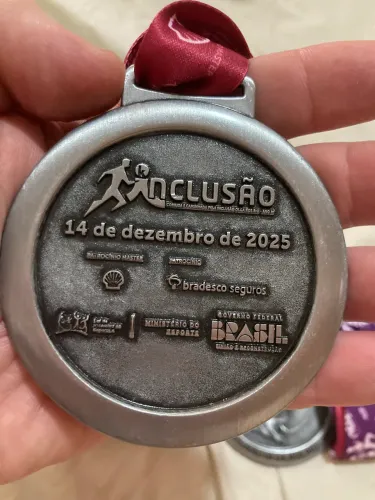COMBO COM 3 MEDALHAS - CORRIDA E CAMINHADA PELA INCLUSÃO (OLGA KOS RIO)