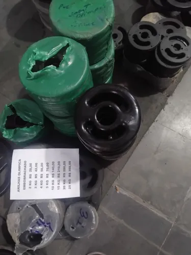 Anilha 4 kg  5 kg olimpico 