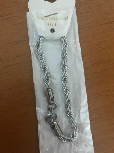 Pulseira de Aço Inoxidável 316L