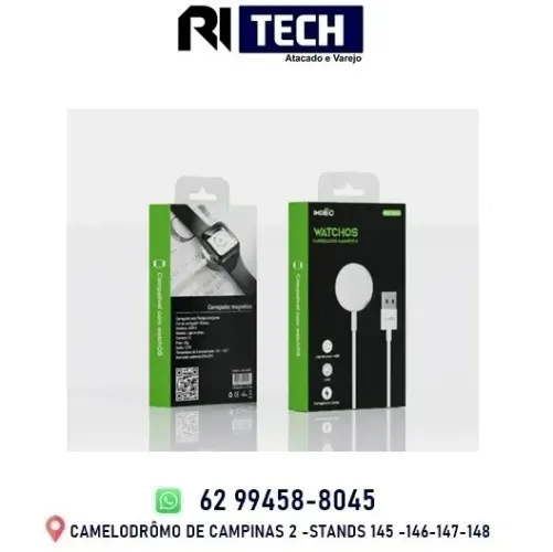 Carregador Magnético  Usb Watch Compatível Relógio Apple Series Imenso 1 Ano de Garantia