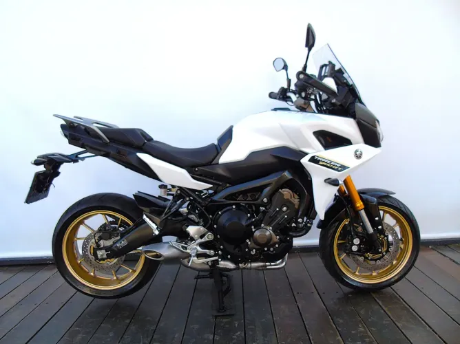 Yamaha Mt 09 Tracer Griglia Protezione Radiatore MT-09 In Alluminio - Compatibile Yamaha MT09 2021-2024, Colore Blu Mt 09 Accessori - Foto 2