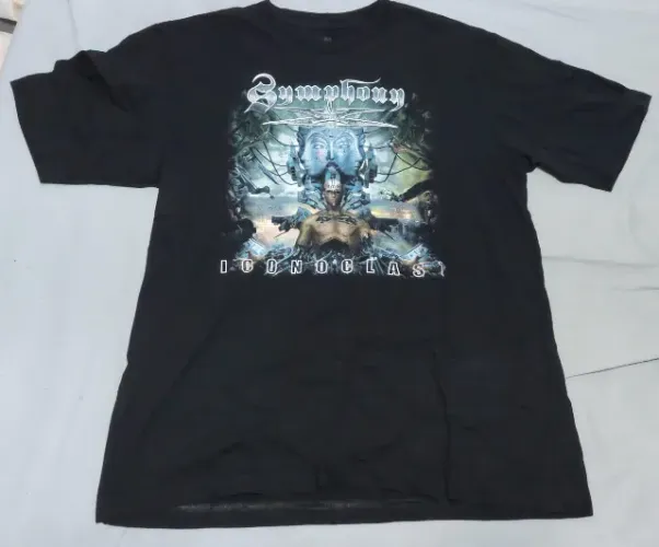 Camisa Symphony X - Iconoclast Latin America 2011 - Tamanho M