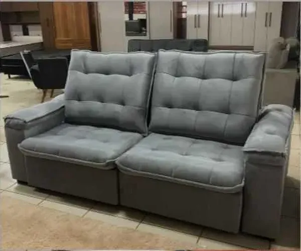Sofá Retrátil e Reclinavel Espuma D33 2,30m (FAZEMOS ENTREGAS EM ATE 24 HORAS)