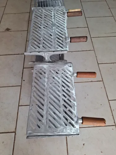 Churrasqueira desmontável para o fim de semana 