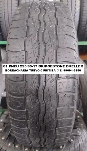 01 pneu 225/65/17 Bridgestone Dueller por 280,00