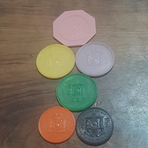 Fichas Casino Balneário Atlântico 1950