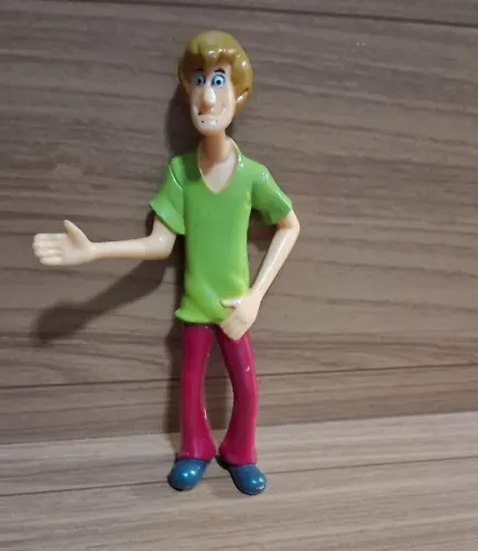 Boneco Shaggy Scooby Doo tamanho 12 cm 