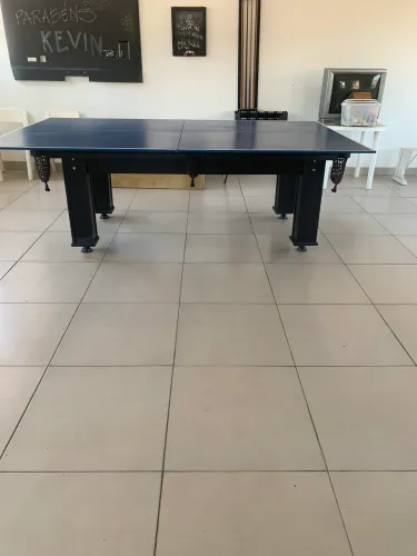 Oportunidade imperdível! Mesa de Sinuca original com Ping pong