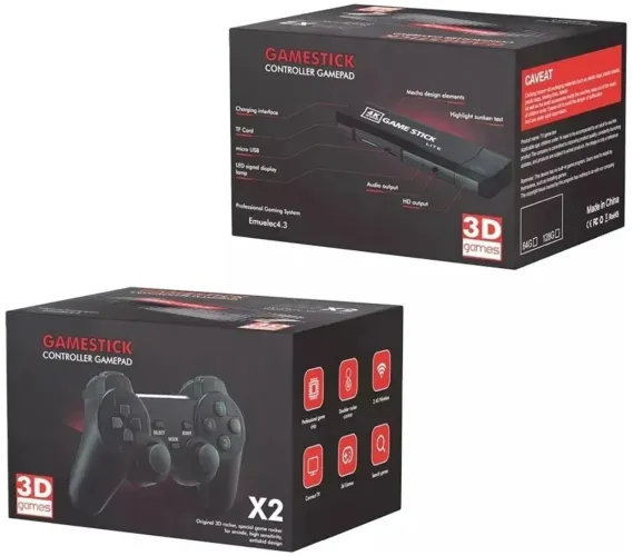 GameStick Controller Gamepad - Emulador 4.3