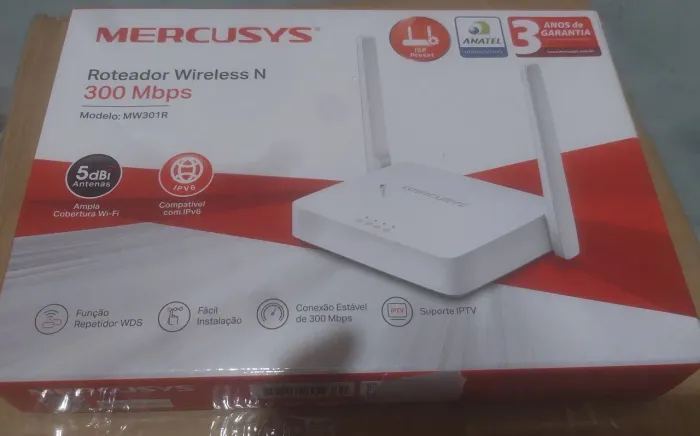 Roteador Mercusys 300 Mbps