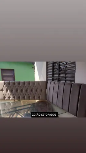Cabeceira de Cama estofada