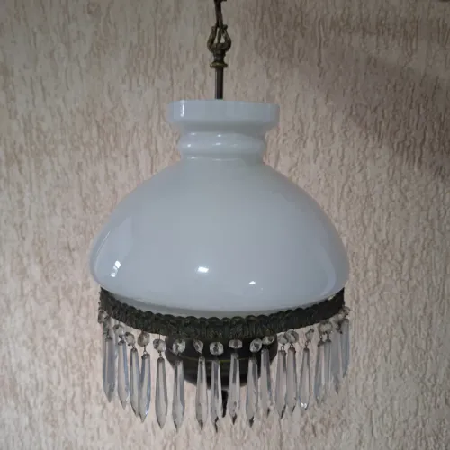 Lustre Antigo de cristal