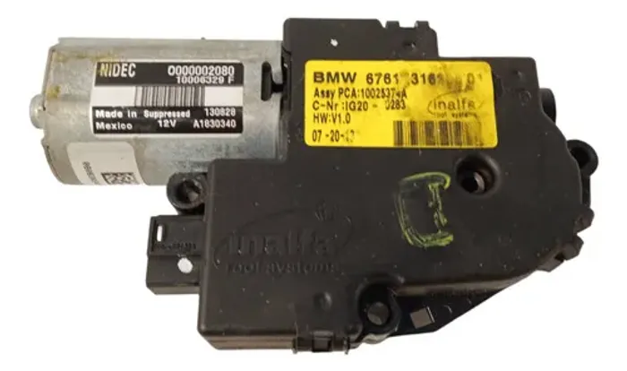 Motor Teto Solar Bmw X1 2.0 N20 2012 2013 2014