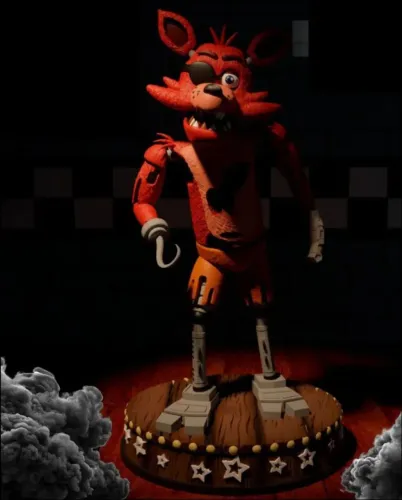 Five Nights at Freddy's: Estatuetas Premium em Resina - Terror Clássico e Exclusivo!