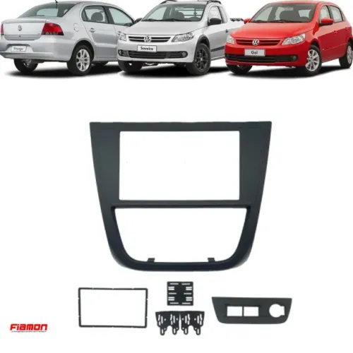 Moldura de Som Painel Multimídia 7 Polegadas para o Gol Voyage G5